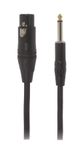 BESPECO ROCKIT Microphone Cable Jack - XLR F 3 m