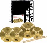 Meinl HCS1314+10S Cymbals HCS Bonus Pack 10/13/14 + 5A Sticks Činelová sada