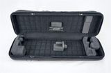 MARCUS BONNA Double Case for Flute and Flautim/Piccolo with external pocket model MB, Black Nylon