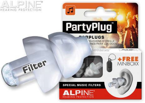 ALPINE PartyPlug Transparent