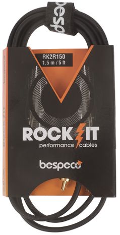 BESPECO ROCKIT Interlink Cable 2x RCA - 2x RCA 1,5 m
