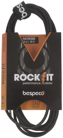 BESPECO ROCKIT Stereo Cable Jack 3,5 TRS - Jack 3,5 TRS 3 m
