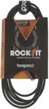 BESPECO ROCKIT Stereo Cable Jack 3,5 TRS M - Jack 3,5 TRS F 3 m