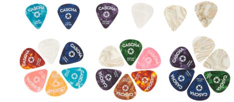 CASCHA Guitar Pick Set 24