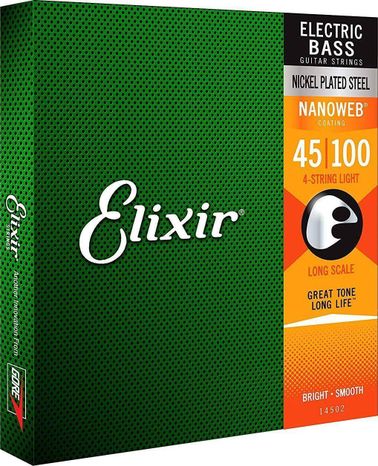 Elixir Bass 14052 Bass NanoWeb Light/Long Scale