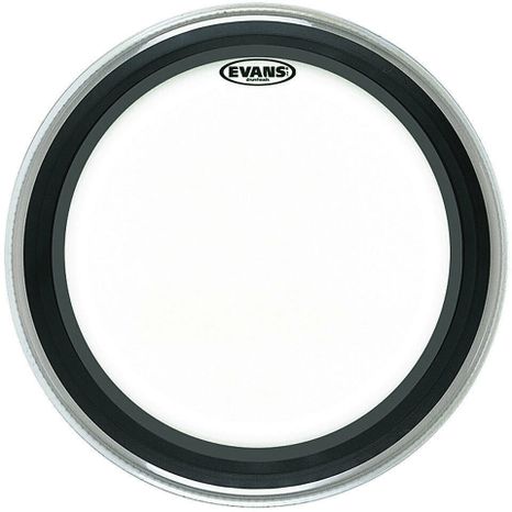 Evans 22'' EMAD2 Clear Bass