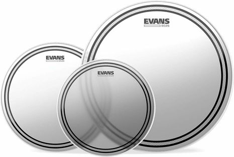 Evans EC2 Frosted Tom Pack-Fusion (10'', 12'', 16'')