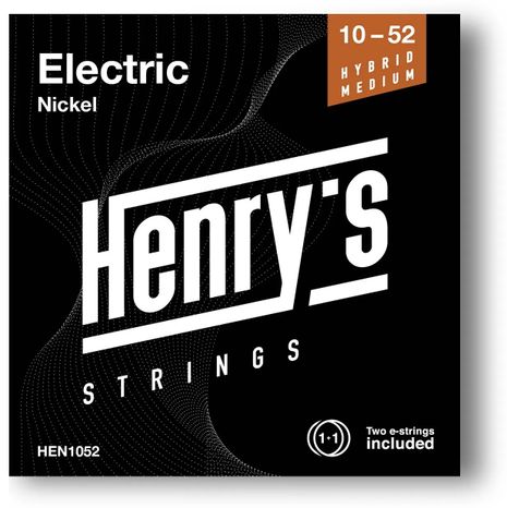 Henry´s ELECTRIC Nickel HYBRID MEDIUM 10-52