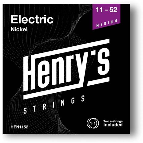 Henry´s ELECTRIC Nickel MEDIUM 11-52