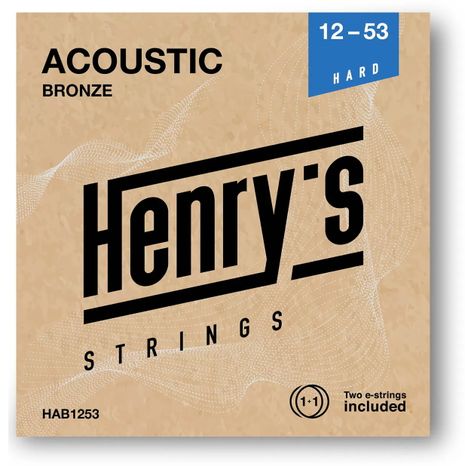 Henry`s ACOUSTIC Bronze HARD 12-53