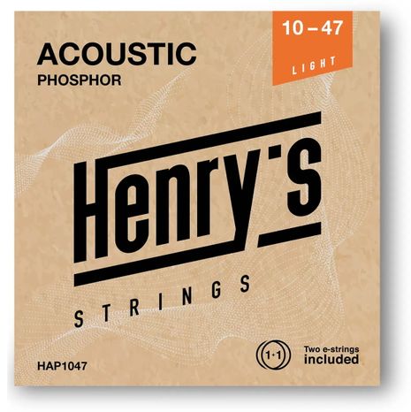 Henry`s ACOUSTIC Phosphor Bronze LIGHT 10-47