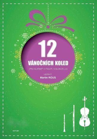 KN 12 Vánočních koled pro klarinet a fagot (violoncello)