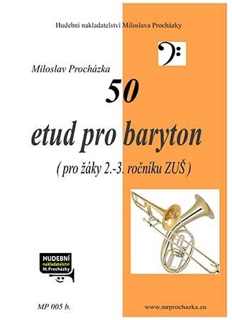 KN 50 Etud pro baryton (trombon, pozoun)