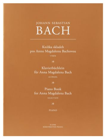 KN Knížka skladeb pro Annu Magdalenu Bachovou - výběr