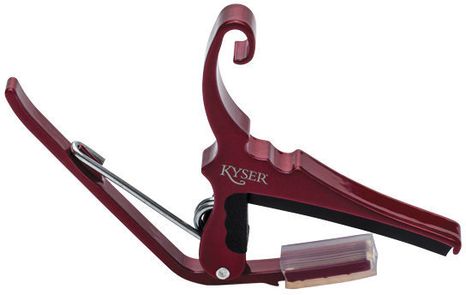 Kyser Capo KG6RA Quick-change Acoustic Ruby Red kapodaster