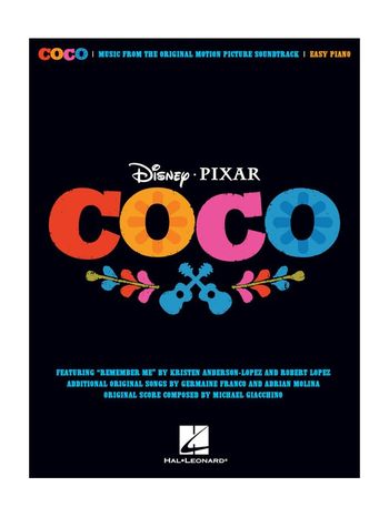 MS Disney Pixar's Coco For Easy Piano