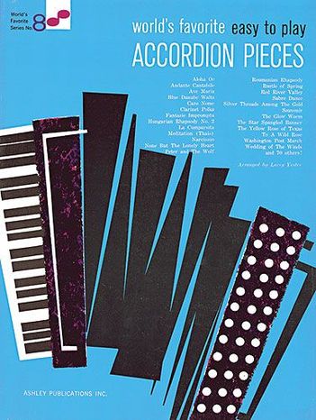 MS Easy To Play Accordion Pieces 8 Worlds Favorite