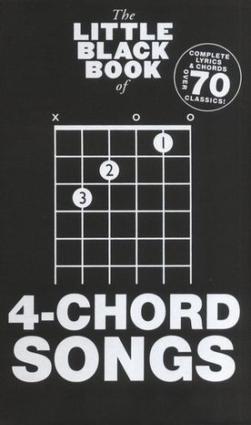 MS The Little Black Book of 4-Chord Songs