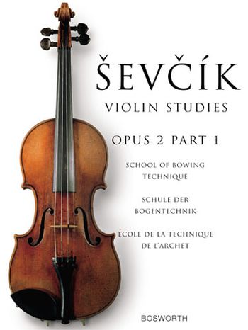 MS The Original Sevcik Violin Studies: School Of Bowing Technique Part 1