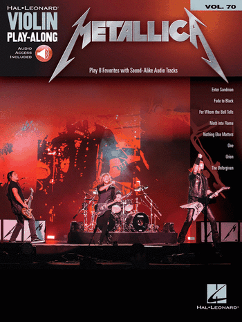 MS Violin Play-Along Volume 70: Metallica