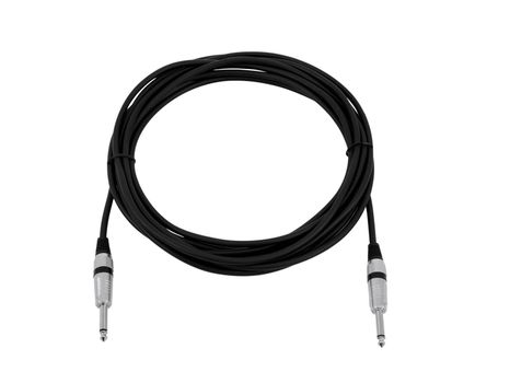 OMNITRONIC Jack cable 6.3 mono 6m BK