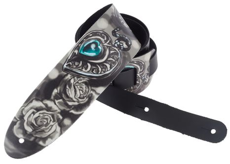 PERRI`S LEATHERS 11040 Leather Printed Strap