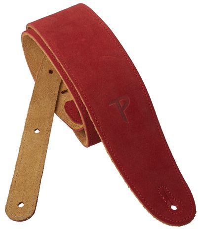PERRI`S LEATHERS 203 Soft Suede Red