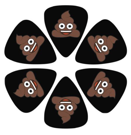 PERRI'S LEATHERS Emoji Picks IV Poo