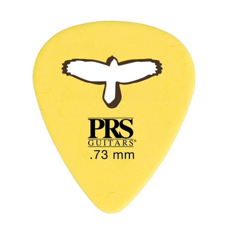PRS Delrin Punch Picks, Yellow 0.73 mm