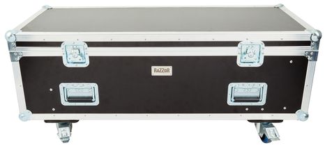 RAZZOR CASES 8x Showtec Sunstrip Active MKII Case + přihrádka