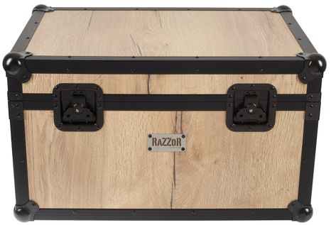 RAZZOR CASES Accessory Case 600x400xx330 wood BK HW