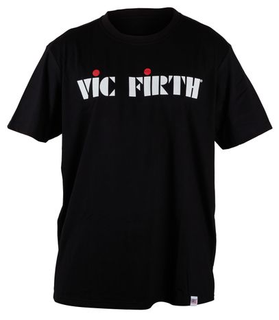 VIC FIRTH Black Logo Tee XL