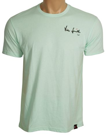 VIC FIRTH Neo Mint Signature Tee Small