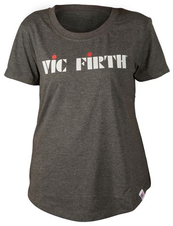 VIC FIRTH Womens Logo Tee Large