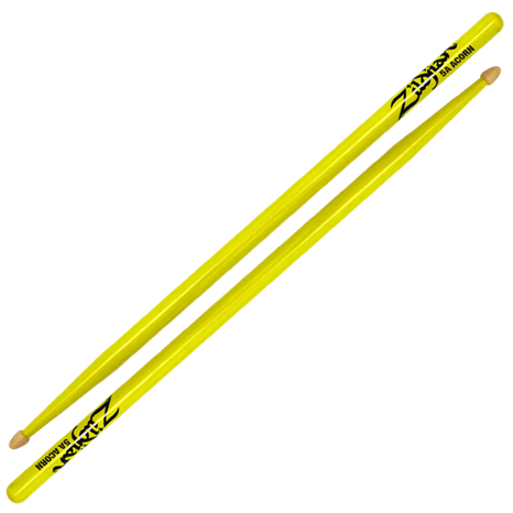 ZILDJIAN 5A Acorn Wood Neon Yellow