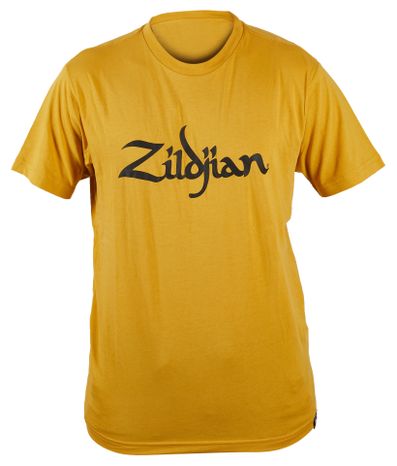 ZILDJIAN Classic Logo Tee Gold Lg