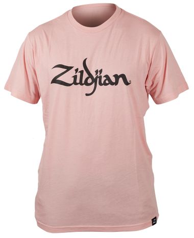 ZILDJIAN Classic Logo Tee Pink Lg